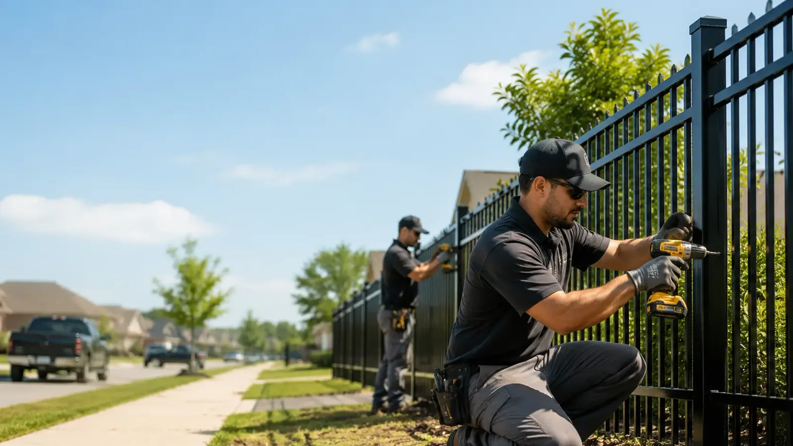 Metal Fence Installation in Bentonville, VA